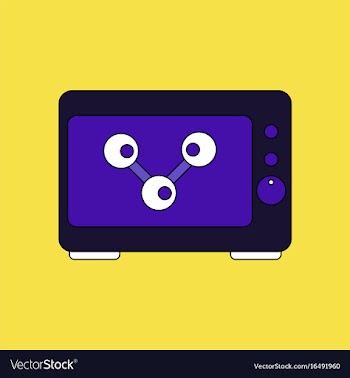 Flat icon design collection molecules in the vector image