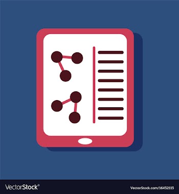 Flat icon design collection molecules on form in vector image