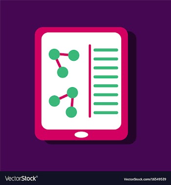 Flat icon design collection molecules on form in vector image