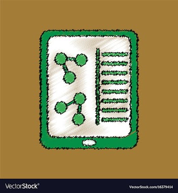 Flat icon design collection molecules on form vector image