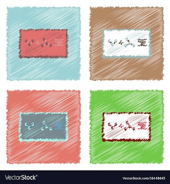Flat icon design collection molecules plus atoms vector image