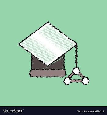 Flat icon design collection molecules square vector image