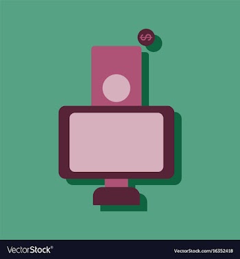 Flat icon design collection money equal chips vector image