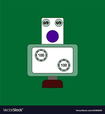 Flat icon design collection money equal chips vector image