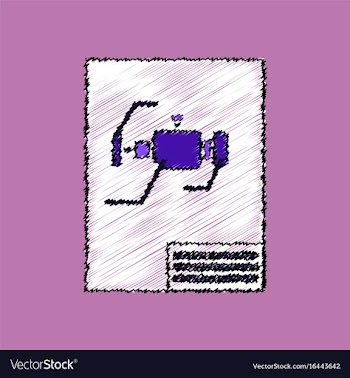 Flat icon design collection motor circuit in vector image