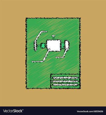 Flat icon design collection motor circuit in vector image