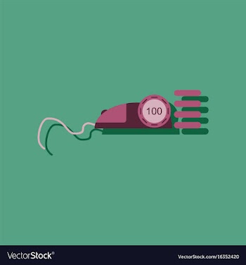 Flat icon design collection mouse and casino chip vector image