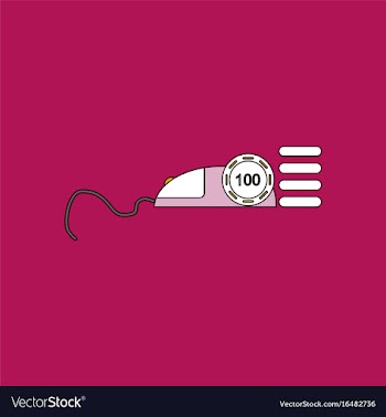 Flat icon design collection mouse and casino chip vector image