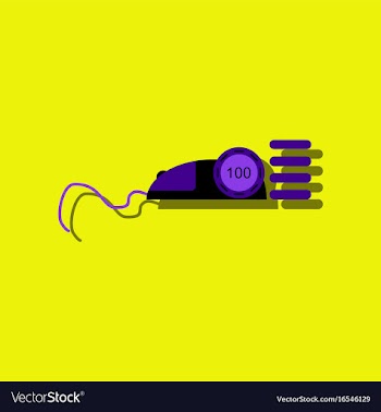 Flat icon design collection mouse and casino chip vector image