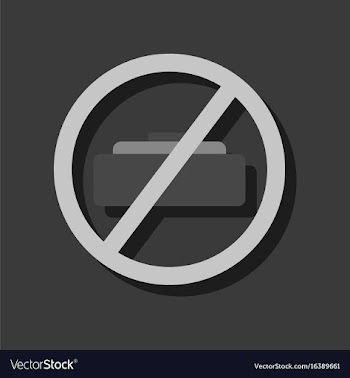 Flat icon design collection no mine sign in vector image