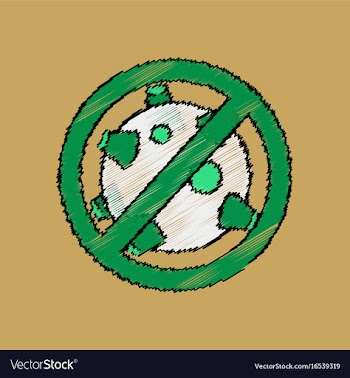 Flat icon design collection no satellites in vector image