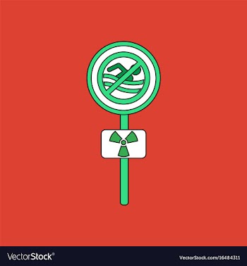 Flat icon design collection no swimming sign vector image