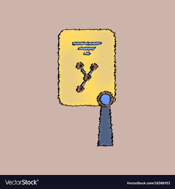 Flat icon design collection nuclear diploma in vector image