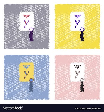 Flat icon design collection nuclear diploma in vector image