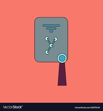 Flat icon design collection nuclear diploma vector image