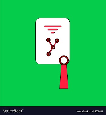 Flat icon design collection nuclear diploma vector image