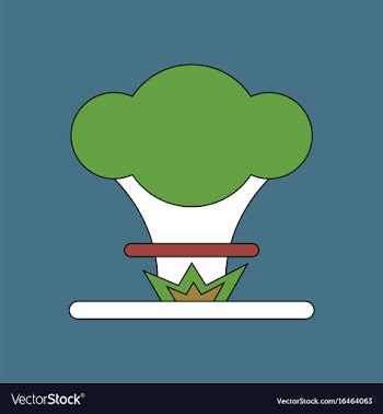 Flat icon design collection nuclear explosion vector image