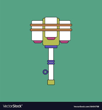 Flat icon design collection old anti tank grenade vector image