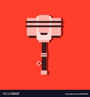 Flat icon design collection old anti tank grenade vector image