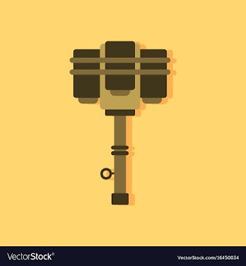 Flat icon design collection old anti tank grenade vector image