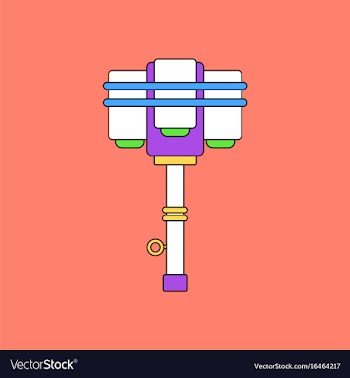 Flat icon design collection old anti tank grenade vector image