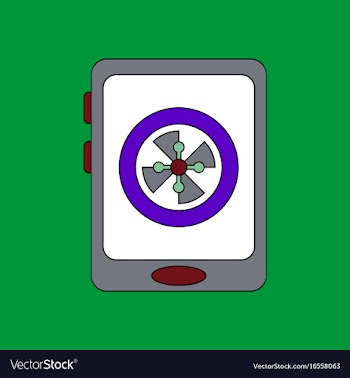 Flat icon design collection online casino roulette vector image