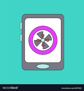 Flat icon design collection online casino roulette vector image