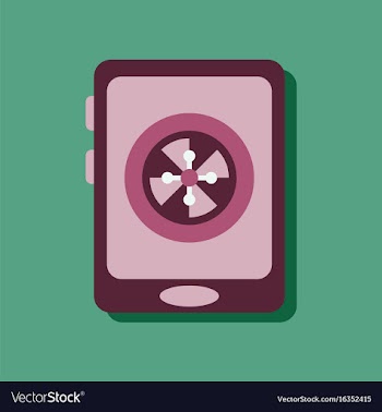 Flat icon design collection online casino vector image