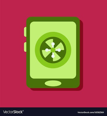 Flat icon design collection online casino vector image