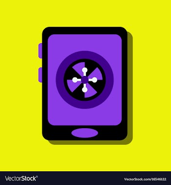 Flat icon design collection online casino vector image