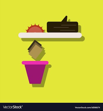 Flat icon design collection paper and trash in vector image