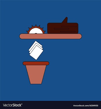 Flat icon design collection paper and trash vector image