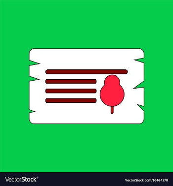 Flat icon design collection paper from tree vector image