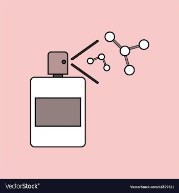Flat icon design collection perfume and pheromones vector image