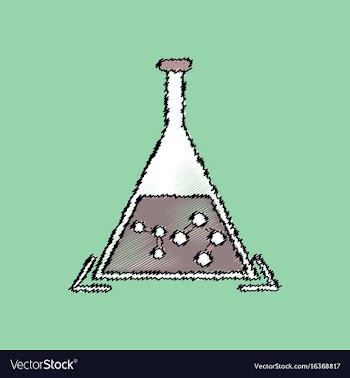 Flat icon design collection pheromones in vector image