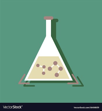 Flat icon design collection pheromones in vector image