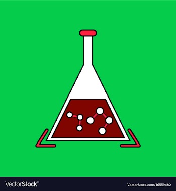 Flat icon design collection pheromones in vector image