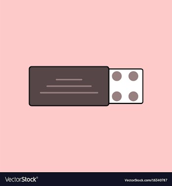 Flat icon design collection pill pack vector image