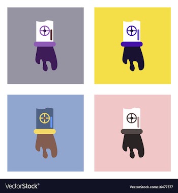 Flat icon design collection pipe and flow vector image