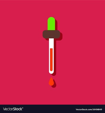 Flat icon design collection pipette in sticker vector image