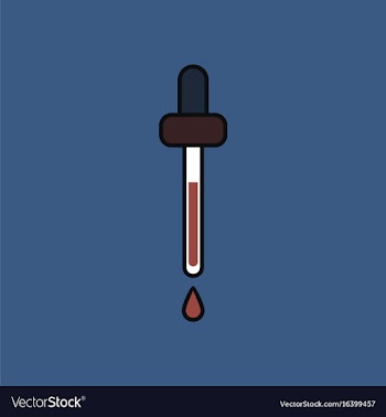 Flat icon design collection pipette vector image