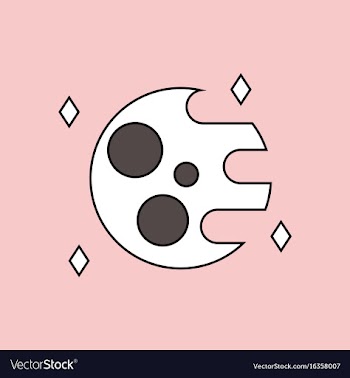 Flat icon design collection planet and elements vector image