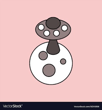 Flat icon design collection planet and flying vector image