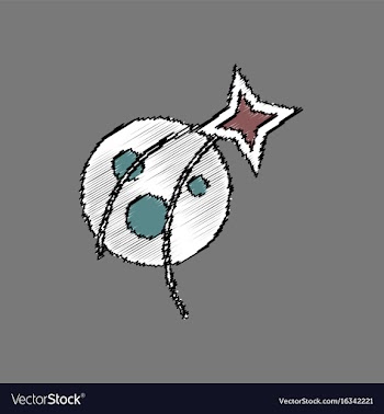 Flat icon design collection planet and star in vector image