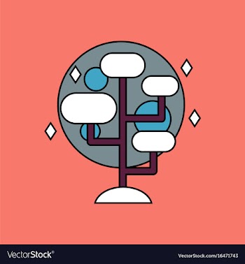 Flat icon design collection planet and tablets vector image