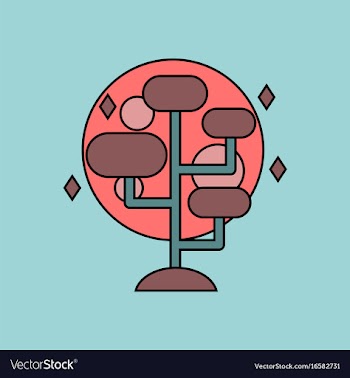 Flat icon design collection planet and tablets vector image