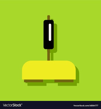 Flat icon design collection playing joystick in vector image