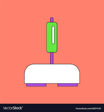 Flat icon design collection playing joystick vector image