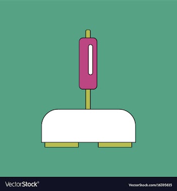 Flat icon design collection playing joystick vector image