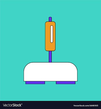 Flat icon design collection playing joystick vector image